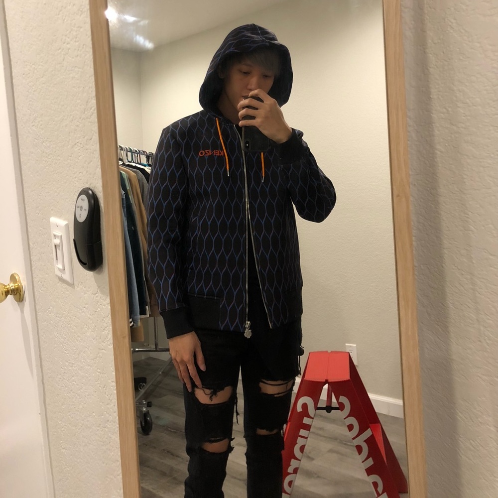 HM x Kenzo Zipped up Hoodie